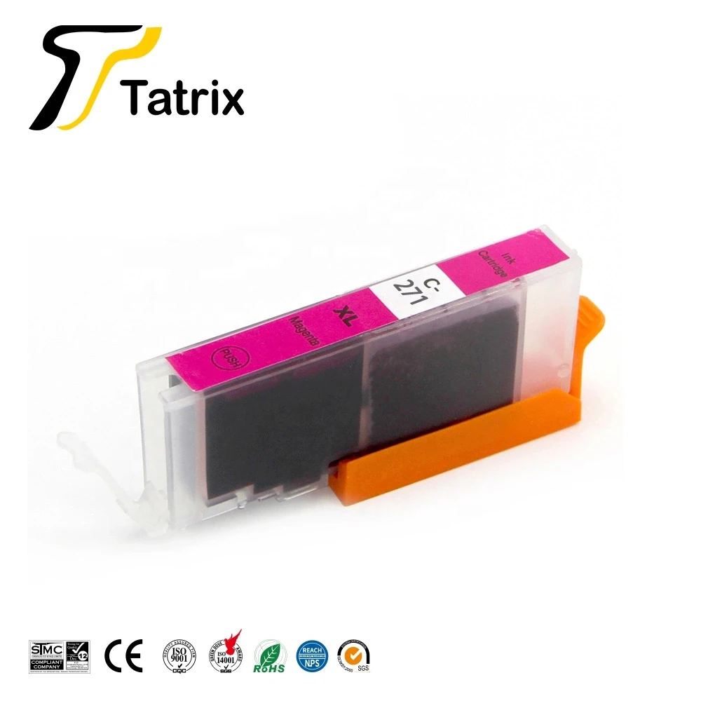 Tatrix для Canon PGI270XL PGI270 CLI271 совместимый чернильный картридж для Canon PIXMA MG5720 MG6820 MG7720 PIXMA TS5020 принтер