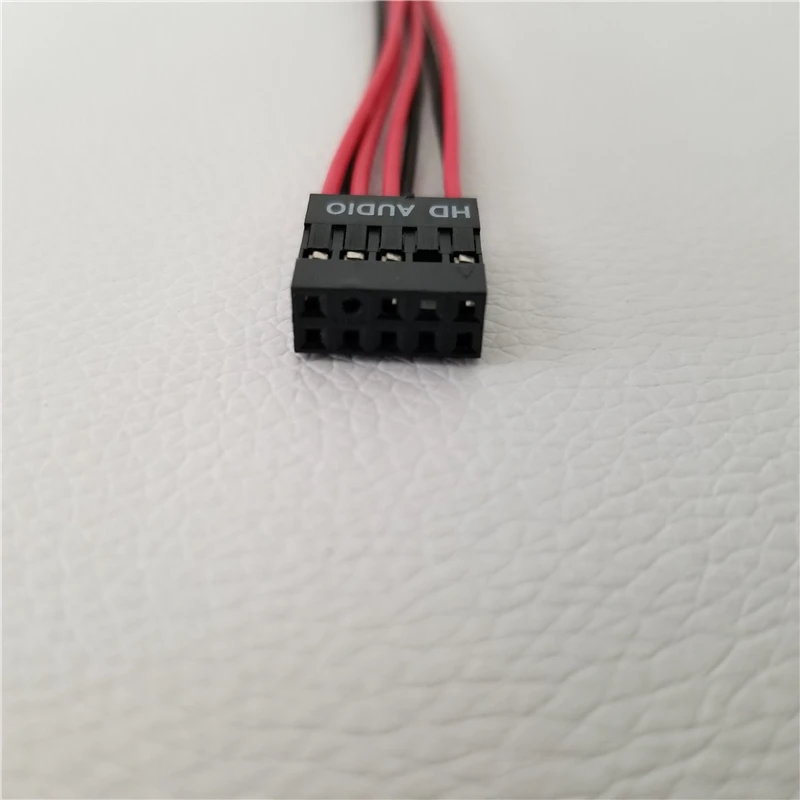  Hd Audio 9Pin Femmina a 7Pin Maschio Adattatore Jack Cable per Lenovo Scheda Madre Atx per Ospitare
