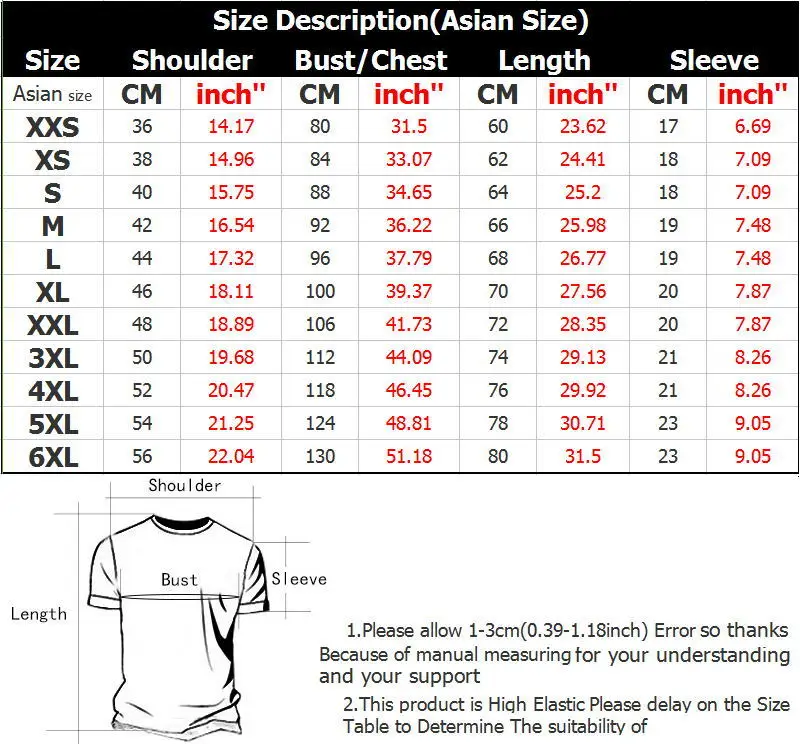 T恤衫英文版尺寸表__看图王