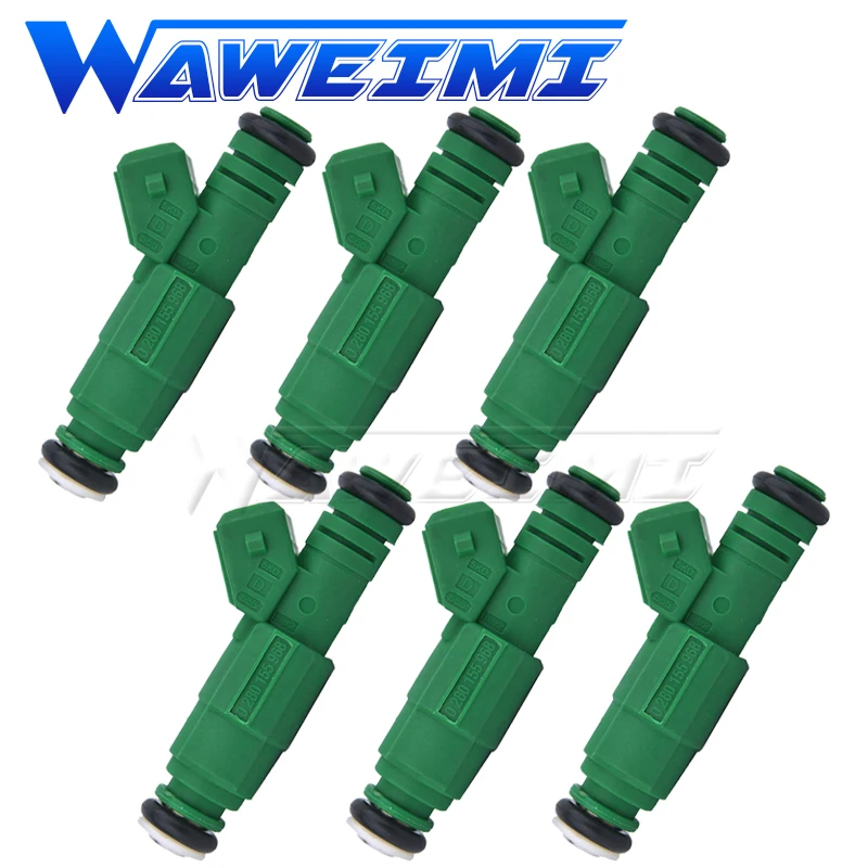 WAWEIMI 6 шт. топливный инжектор OE 0280155968 440cc для Ford Falcon BA XR6 Turbo 0 280 155 968