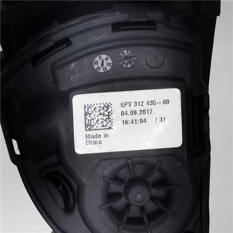 6PV 312 435-00 Electronic Throttle Accelerator Pedal Assembly Accelerator Pedal Sensor for Zoomlion New ZTC Series Truck Crane