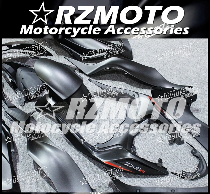 Мотоциклетный обтекатель abs подходит для Kawasaki ZX6R 636 2013- корпусные детали прессформы Магазин № 0522