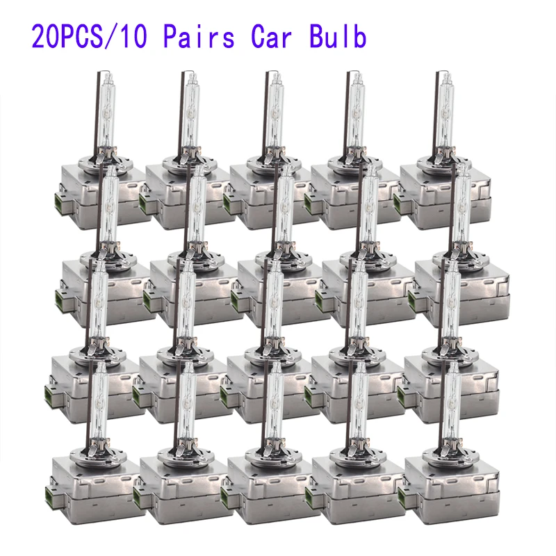 HIDLT 10Pairs20PCS Wholesale D3S 35W Xenon Standard Auto Headlight HID Lamps 4300K 8000K 10000K 6000K D1S Car Light Xenon Bulb