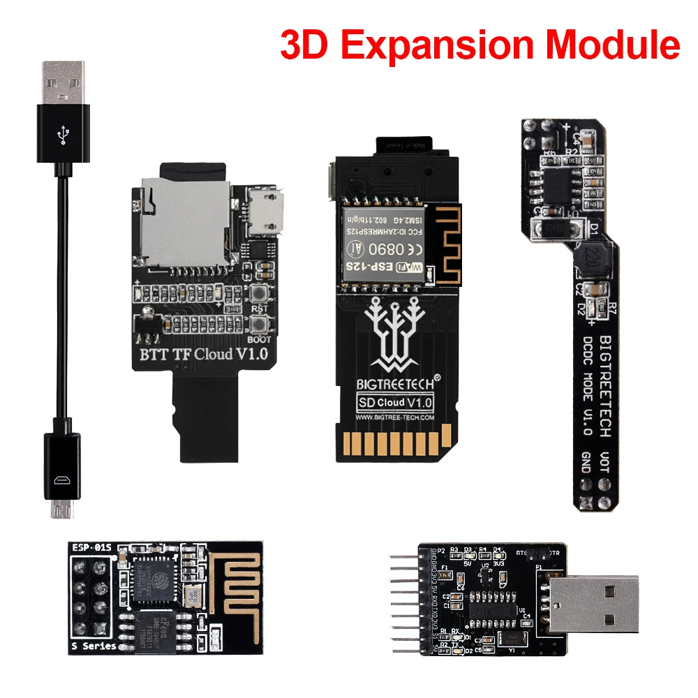 Модуль расширения BIGTREETECH TF Cloud V1.0 SD WIFI 3D Детали принтера BLTOUCH для SKR MINI E3 V1.4 Turbo TMC2209