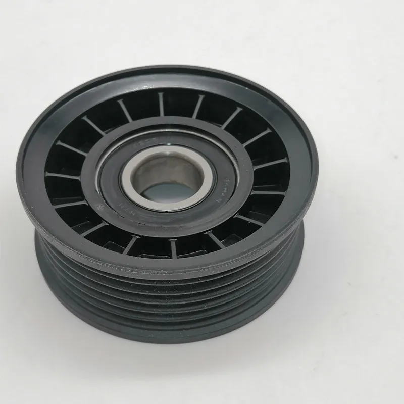 Двигатель слот тип натяжной шкив рифленые колеса для Mazda 6 GG Mazzda 3 BK BL генератор шкив для кондиционирования воздуха L327-15-940