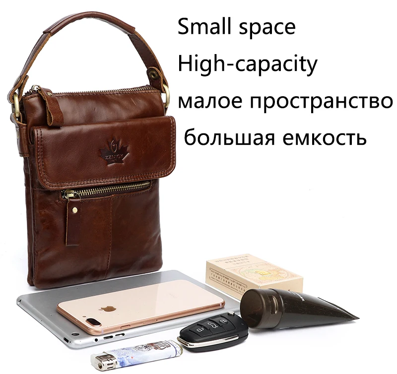 Мужская сумка-мессенджер из натуральной кожи сумки на плечо высокого качества лоскут ремень с застежкой сумки модные роскошные сумки ZZNICK