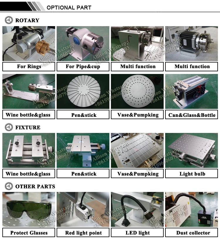 Raycus portable fiber laser marking machine 20W 30W-4