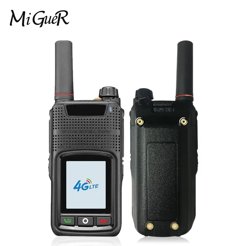 Standard MiGueR T7 POC радио с 4G-LTE Walkie Talkie мобильный телефон NFC 1,7" дюймов ips HD Двойная карта широкая сеть 5000 мАч - Цвет: Standard