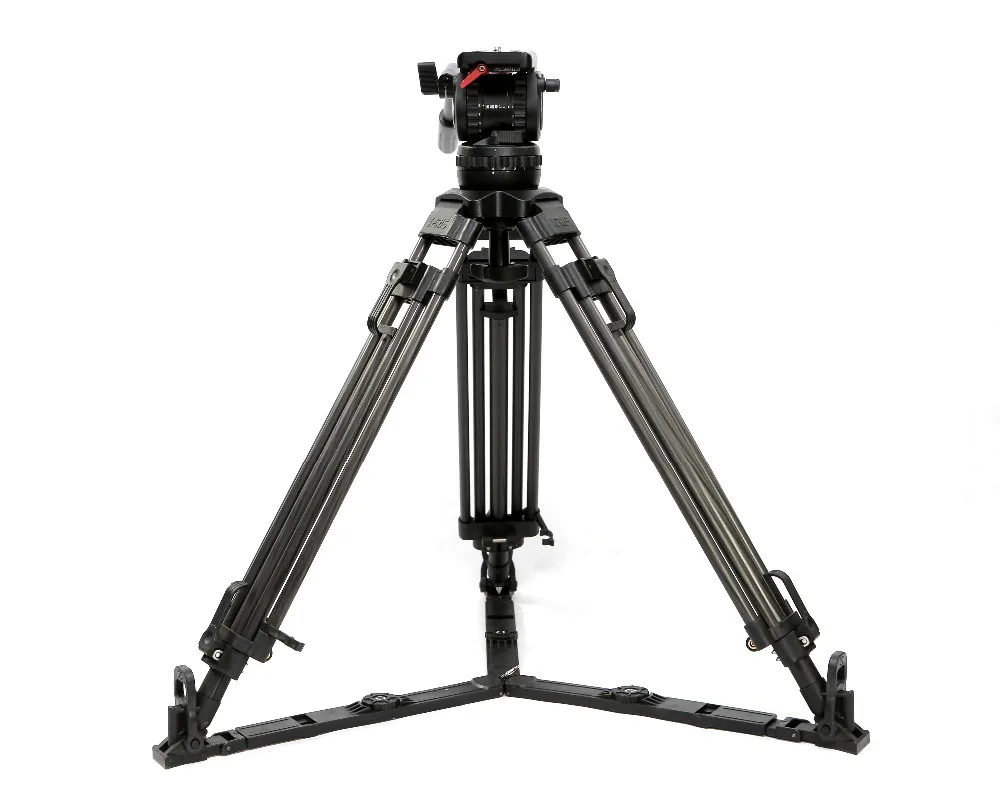 Профессиональный штатив TRIX 6" V12T из углеродного волокна, штатив для видеокамеры с жидкой головкой, нагрузка 12 кг для TILTA Rig Red Scarlet Epic FS700