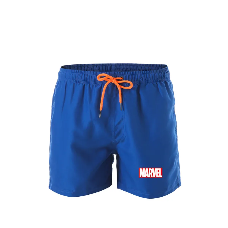 2019 мужские повседневные шорты с принтом Мужские MARVEL для фитнеса модные