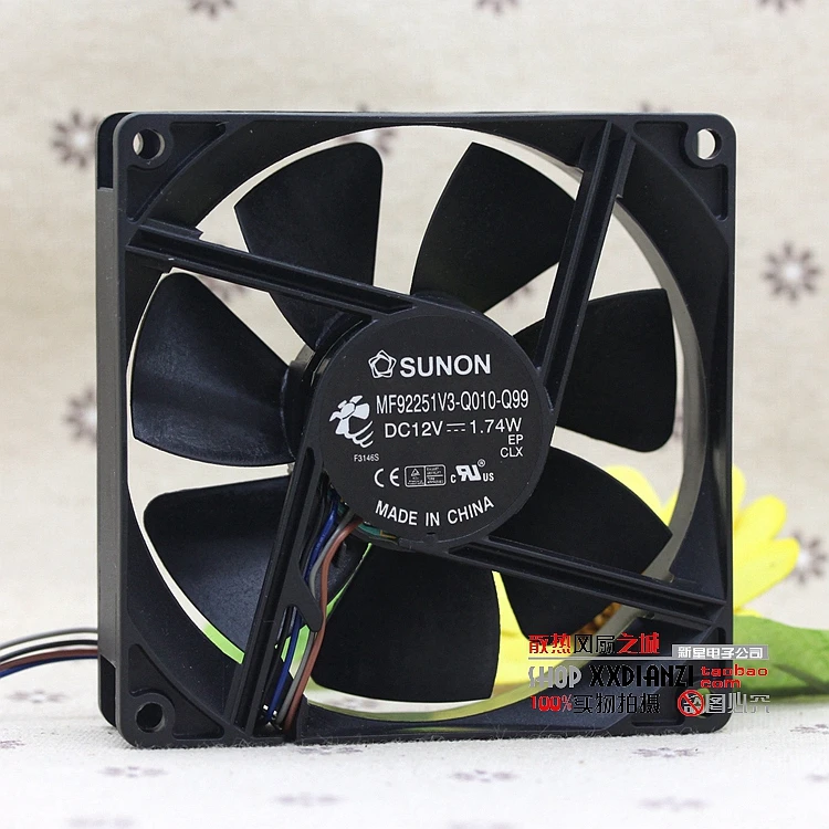 MF92251V3-Q010-Q99 9225 12V 1,74 W 9 см оригинальная головка Вентилятор охлаждения