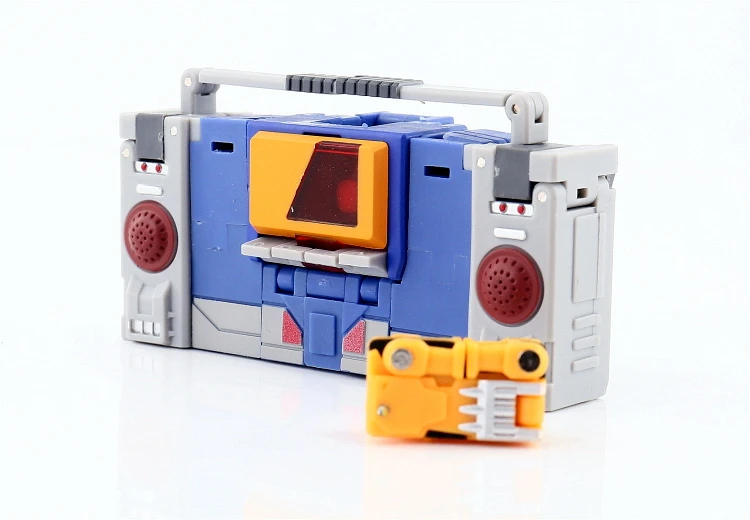 Магический квадрат MS-Toys трансформация MS-B16 MS B16 режим Huffer мини Walkman карманная Военная фигурка робот игрушки подарок