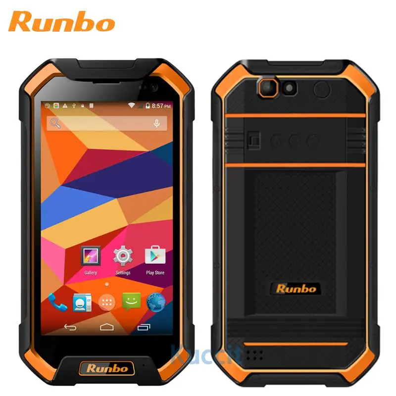 Оранжевый Runbo F1 Plus IP67 водонепроницаемый мобильный телефон 6 ГБ 64 ГБ Android 7,0 прочный IP68 мобильный телефон NFC Смартфон 5,5 дюймов 4G телефон - Цвет: Оранжевый