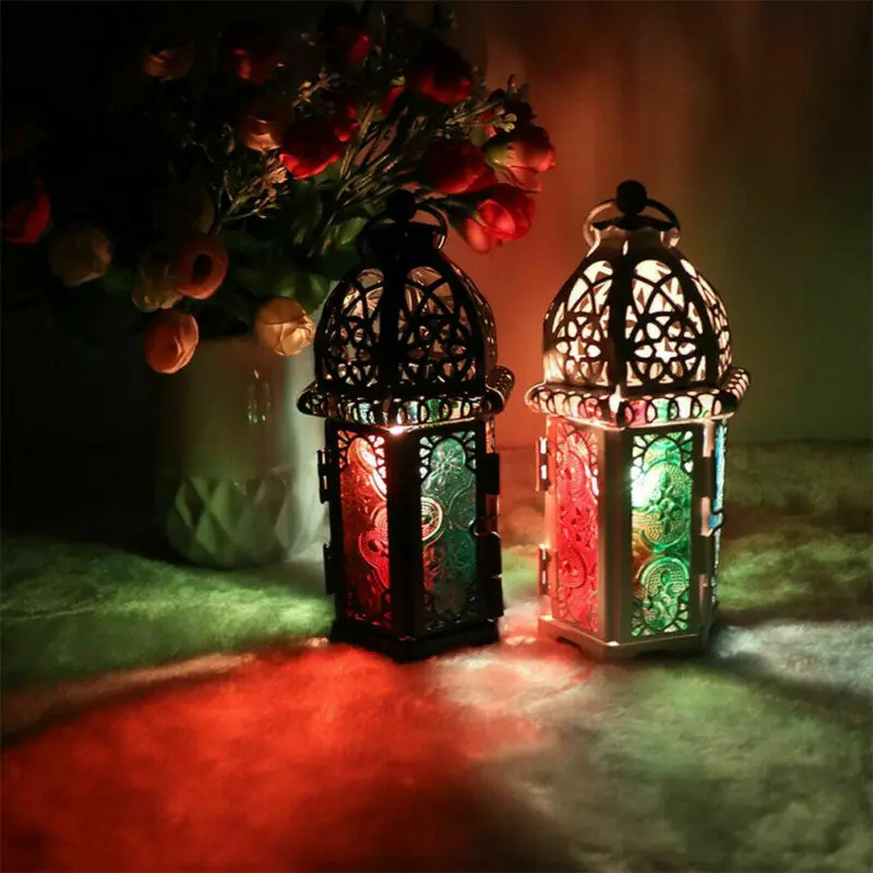 Деревенский Фонари ураган Tealight подсвечник с пневматическим амортизатором