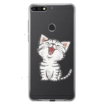Чехол Fundas для huawei Y6 Prime ATU-L31 ATU-L42 резиновый защитный чехол с рисунком для huawei Y6 Prime - Цвет: B1