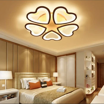 

LED Bedroom Light Modern Acrylic Light Restaurant Kitchen Ceiling Chandelier Remote Dimming AC100-240V Free Shipping