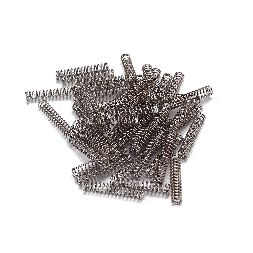 45 Pack Guitar Humbucker Pickup Frame Springs For Electric Guitar Parts 25x4.7mm