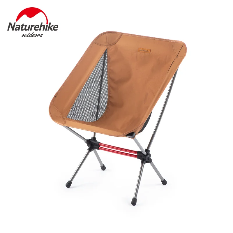 Складной стул для кемпинга Naturehike YL08 из алюминиевого сплава с устойчивым подшипником 120 кг портативный