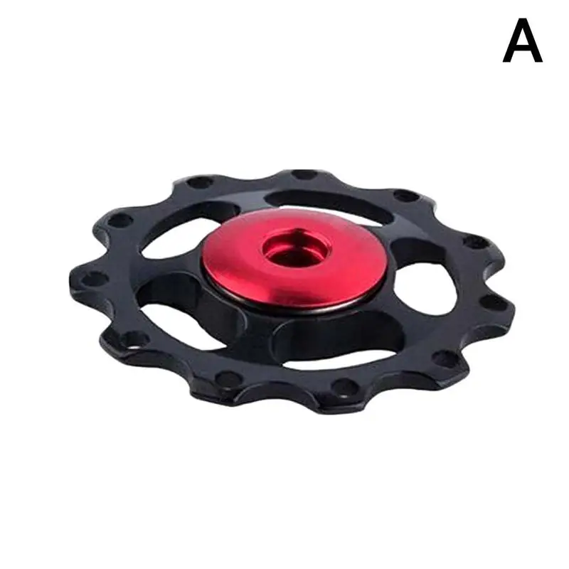 Excellent 1 PCS Mountain Bike Rear Wheel Guide Wheel 11 Tooth Aluminum Alloy Flywheel Guide Wheel 4