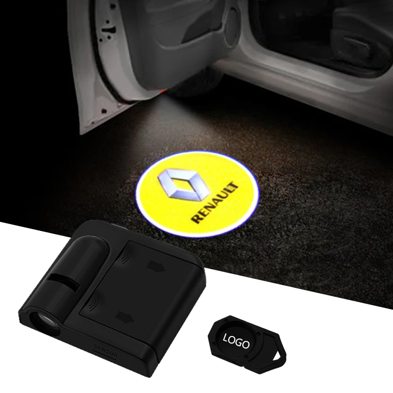 

LED Car Door Welcome Light Projector Courtesy Laser Shadow Lamp For Renault Megane 2 3 Duster Logan Clio Laguna Car Accessories