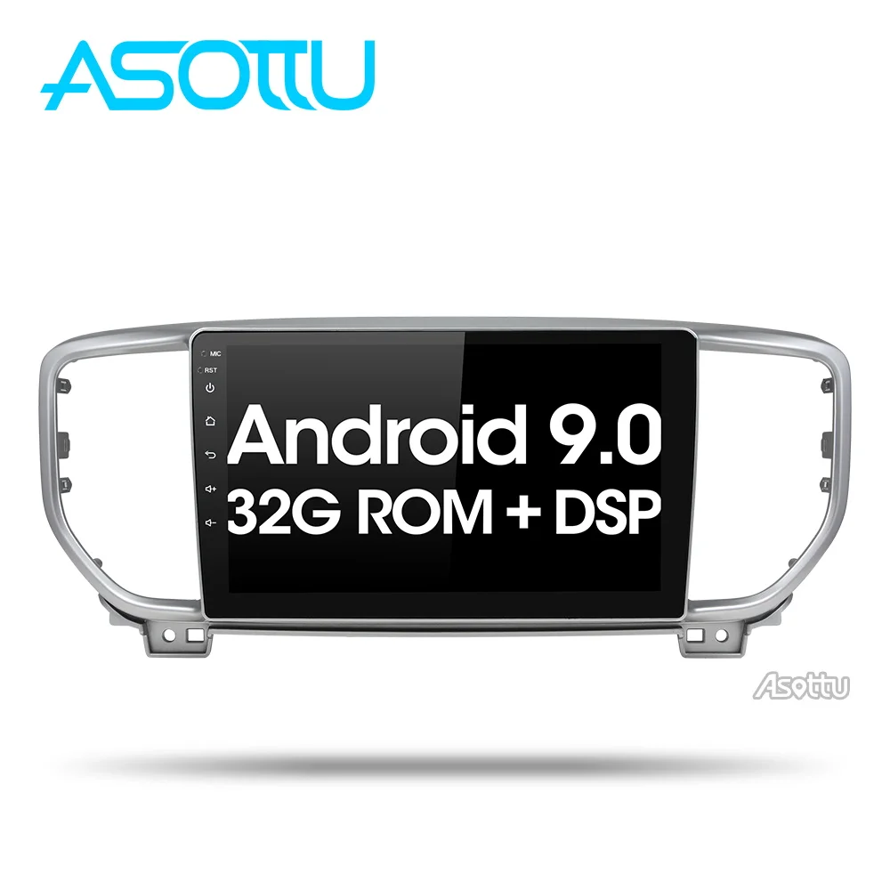Автомобильный dvd-плеер Asottu ips android 9,0 PX30 для KIA sportage KX5 gps навигация 1 din стерео головное устройство автомобиля стерео