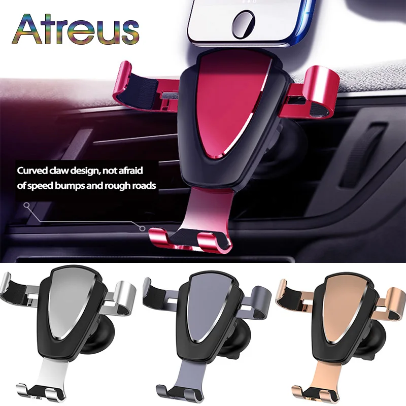 

Car Styling Gravity Phone Holder For Renault Megane 3 Volvo XC90 Mitsubishi ASX Jeep Renegade Wrangler Grand Cherokee 2019 2018