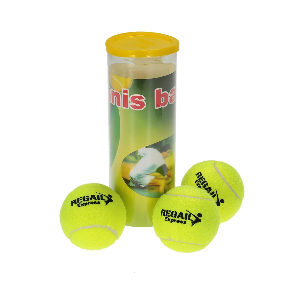 3PCS/Can Tennis Training Ball Practice High Resilience Training Durable Tennis Ball Beginners Competition Training Balls