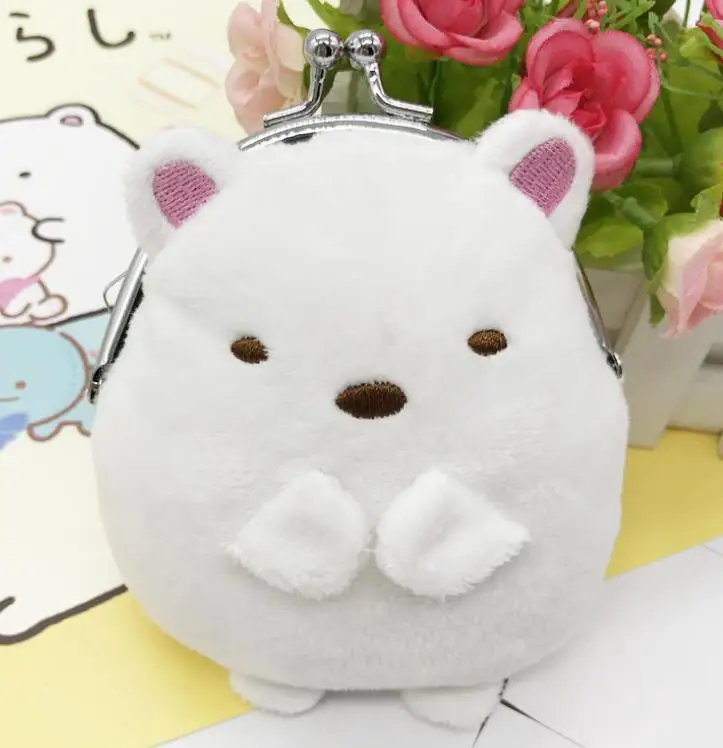1 шт. милый японский аниме Сумико гураши плюшевый Кошелек Игрушки lovelyplush сумка для хранения портмоне подарок плюшевая игрушка