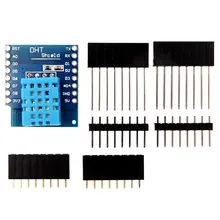 

Small Digital Sensor DHT Pro Shield For D1 Mini DHT22 Single-bus Digital Temperature And Humidity Sensor