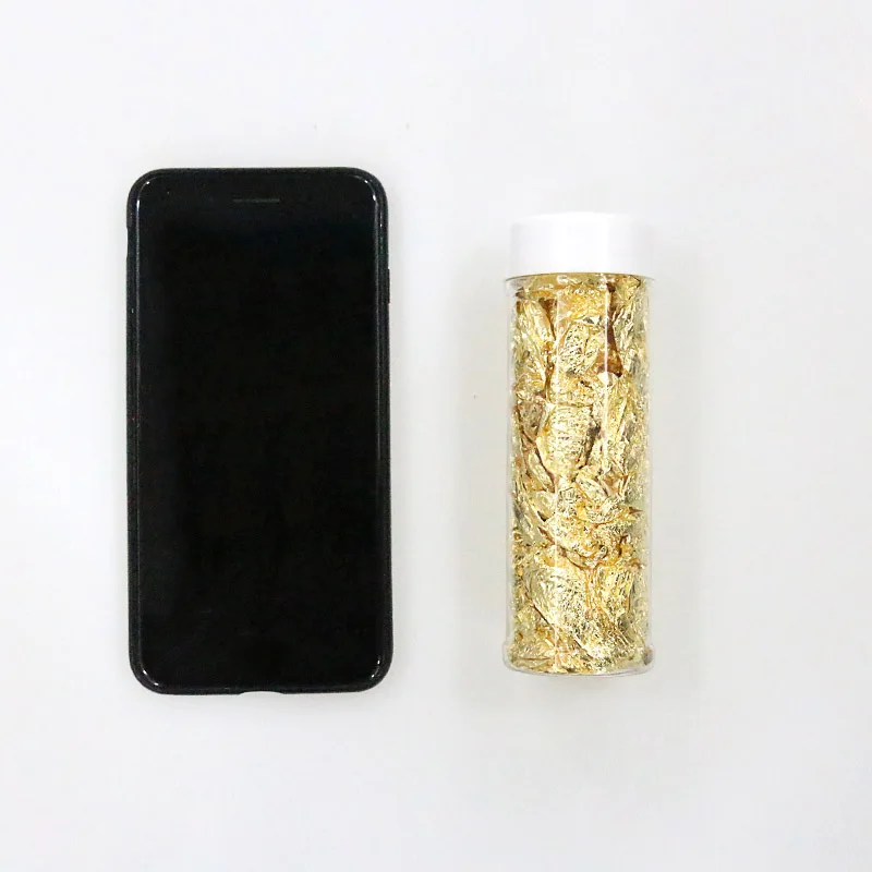 1 шт съедобный золотой хлопья 2 г 3 Золотые декоративные инструменты выпечка торта