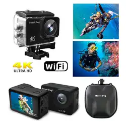 MountDog MD4247 Экшн-камера Ultra HD 4 K WiFi Пульт дистанционного управления спортивная видеокамера DVR DV waterproof go pro Аксессуары для камеры