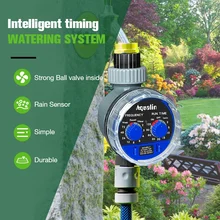Garden Water Timer Intelligent Timing Watering System Automatic Watering Sprinkler System Home Hose Faucet Controller