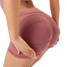 Спандекс сексуальные брюки для фитнеса фитнес Йога короткие шорты для женщин Дамы Спорт Тренажерный зал ходовые шорты йоги Короткие женские леггинсы
