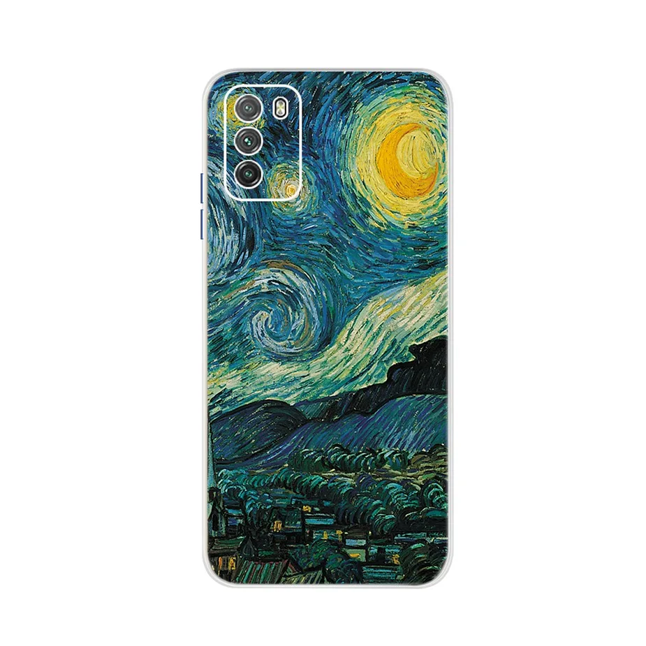 For Xiaomi Poco M3 Case PocoM3 Soft Silicone TPU Back Cover For Xiaomi Poco M3 Case 6.53'' Phone Cover Shockproof Bumper  Fundas xiaomi leather case design