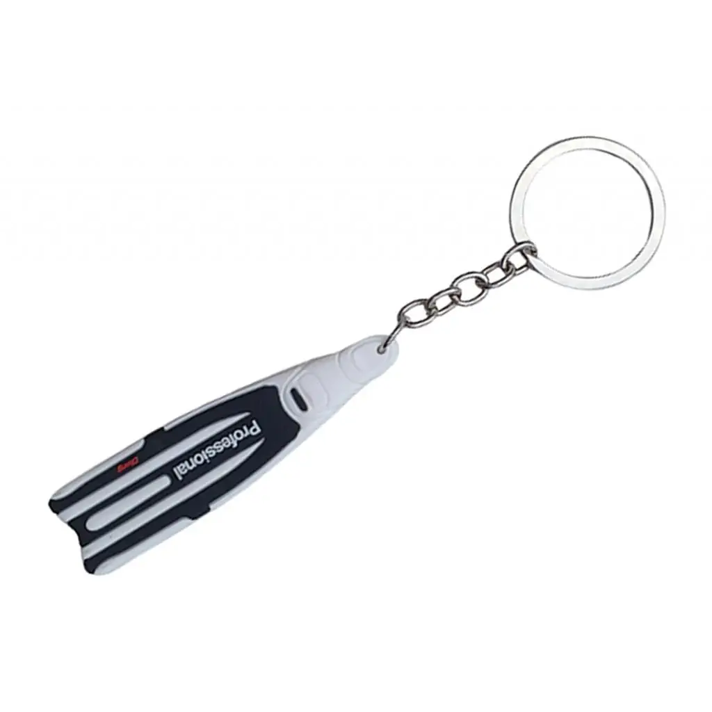 Scuba Diving Fins Flippers Key Chain Holder Keyring Keychain Key Chain Flipper Keychain Keyring for Swimming Diving