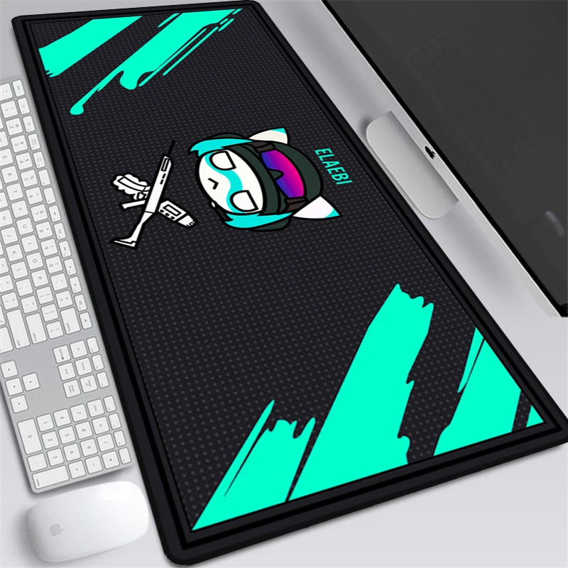 Rainbow Six Siege Gaming mouse pad XXL аниме компьютер большой 90x40 см Коврик для мыши геймер запирающийся край стол для портативного компьютера ноутбука коврик