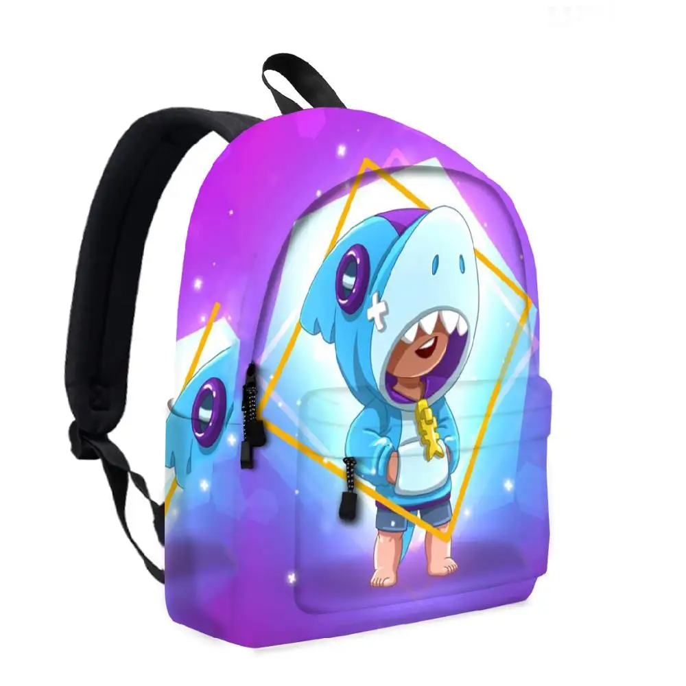 Цельный рюкзак со звездами 3D аниме школьная сумка с рисунком вместительная