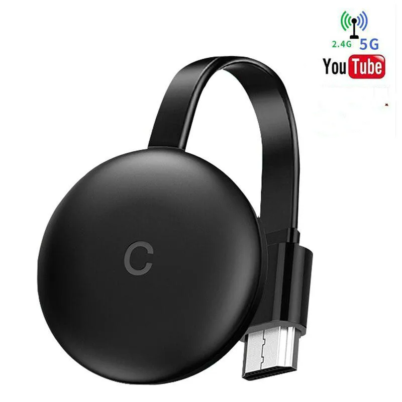 Беспроводной WiFi 1080P 2 4G HDMI-совместимый дисплей приемник для youtube толкатель экран