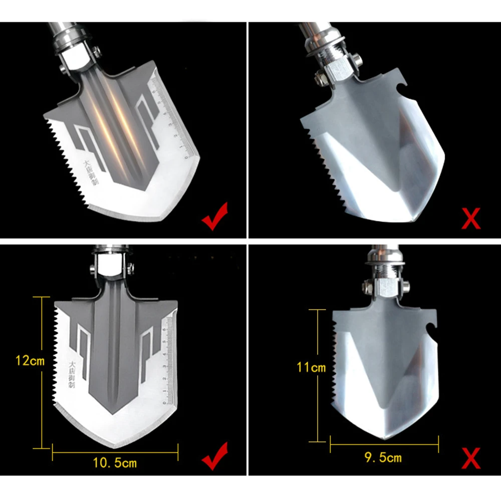 

Professional Outdoor Survival Camping Multifunctional Shovel Folding Tools Garden Camping Equipment Army Tool Camping Equipment