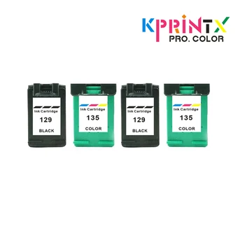 

2set/4pcs printer ink cartridge compatible for hp129 135 for 129 135 C4110 C4140 C4150 C4170 C4183 C4188 C4190 C4193