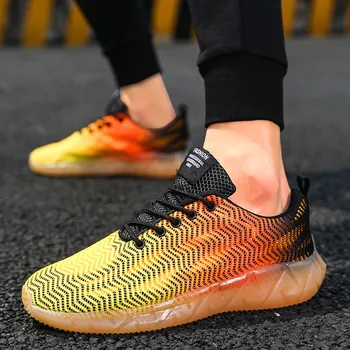 

2020 New High quality Men's Casual Shoes Summer sports and leisure shoes mesh breathable men's shoes Masculino Zapatos De Hombre