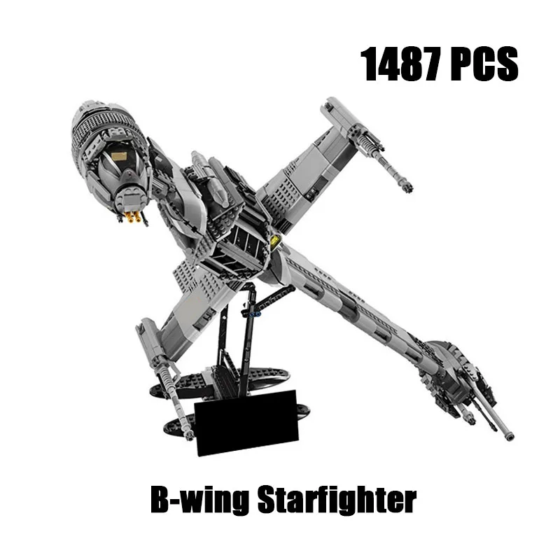 Новинка в наличии 1487 шт. 10227 05045 лептины Звездные войны серии B wing starfighting Mobile MOC