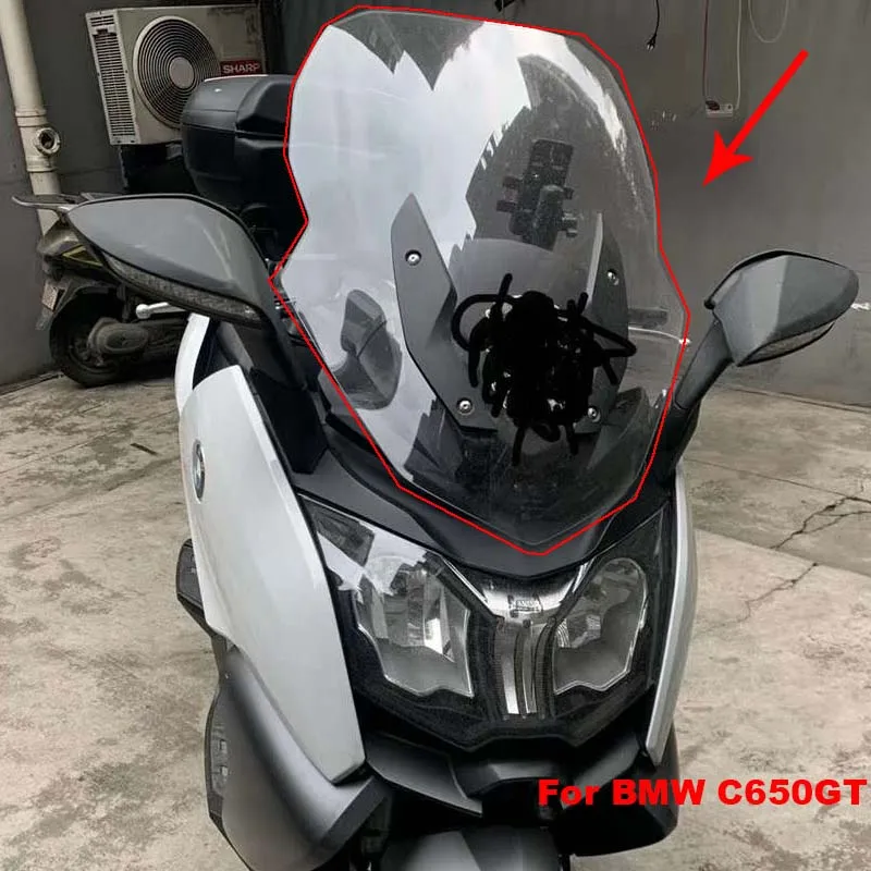 C650 GT 4MM/5MM 70CM Scooter Motorcycle Windshield Windscreen Front