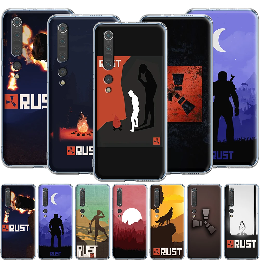 Rust Game Silicone Case for Xiaomi Redmi Note 9 Max 8T 8 7 6 5A 5 4X Pro Prime |