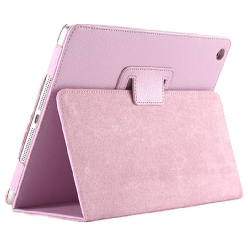 Pink Для iPad Pro 9,7 чехол ультра тонкий флип из искусственной кожи Magic Smart Cover для iPad Pro 9,7 дюйма с подставкой - Цвет: Pink