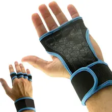 Перчатки с полупальцами для женщин и мужчин, противоскользящие, дышащие, для поддержки запястья, для фитнеса, тяжелой атлетики, гантели, спорт, ручная одежда