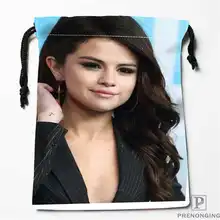 Пользовательские печати selena-gomez сумки для покупок на шнурках дорожный мешочек для хранения плавать Пешие прогулки игрушка сумка унисекс мульти Size18-12-31-93
