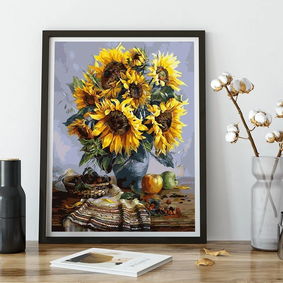 AZQSD-SunFlower-Frameless-Picture-On-Wall-Acrylic-Oil-Painting-By-Numbers-Abstract-Drawing-By-Numbers-Unique (1)