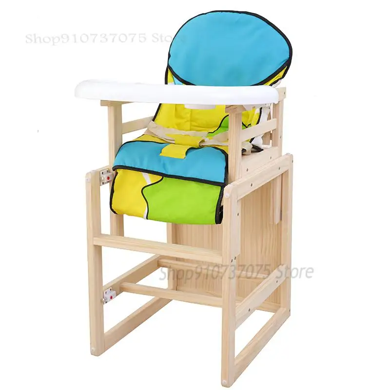 Hot Selling Solid Wood Children Dining Chair Bb Multifunctional Table Baby |