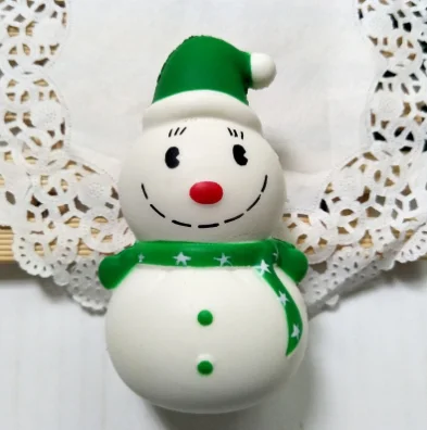 Кавайная Фабрика Прямая Рождественская серия PUSquishy PU медленный отскок пены декомпрессионная вентиляционная игрушка рождественские аксессуары серии - Цвет: 03